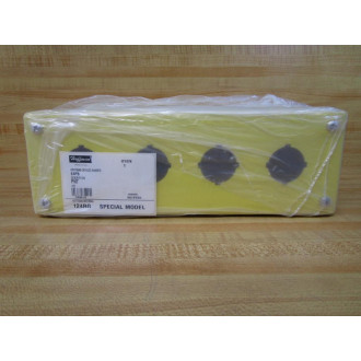 Hoffman E-4PB Enclosure E4PB Yellow, 124RG Special Model