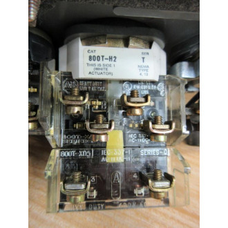 Allen Bradley 800T-4TX Push Button Station 800T4TX Full Assembly - New No Box