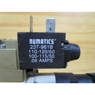 Numatics 031SA4252000030 Solenoid Valve W031RS702O000000 Regulator - Used
