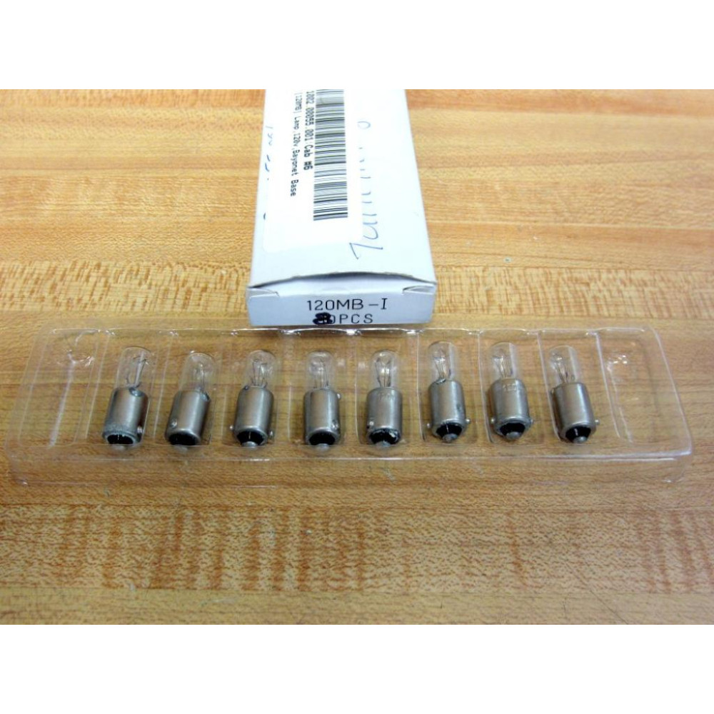 Candela 120MB-I Miniature Lamp 120MBI (Pack of 8)