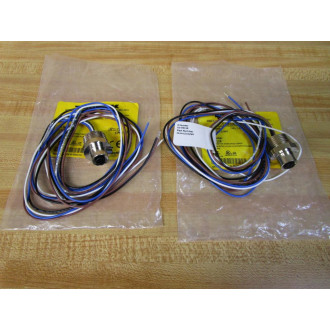 Turck FK 4.4-114.5NPT Eurofast Receptacle U2-03118 (Pack of 2)