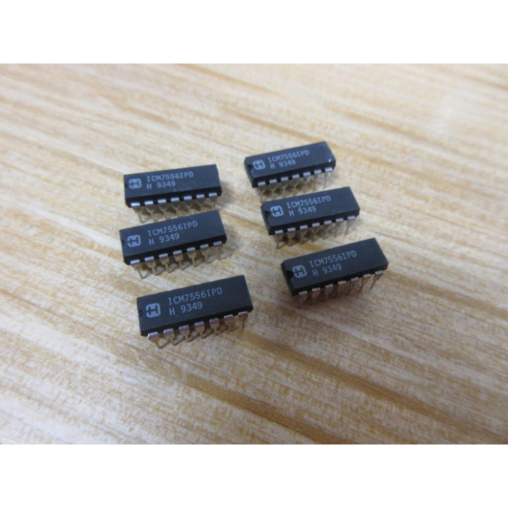 Harris ICM7556IPD Intersil Integrated Circuit (Pack of 6) - New No Box