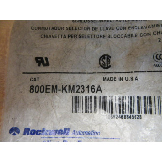 Allen Bradley 800EM-KM2316A Selector Switch