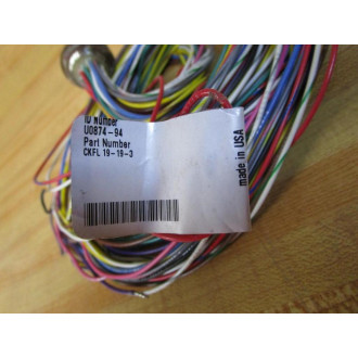Turck CKFL 19-19-3 Multifast Receptacle U0874-97 - New No Box
