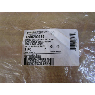 Brad Connectivity 1200700250 Molex Micro-Change Receptacle 8R5006A16M020