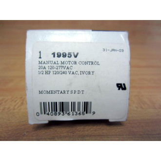 Cooper 1995V Manual Motor Control Receptacle