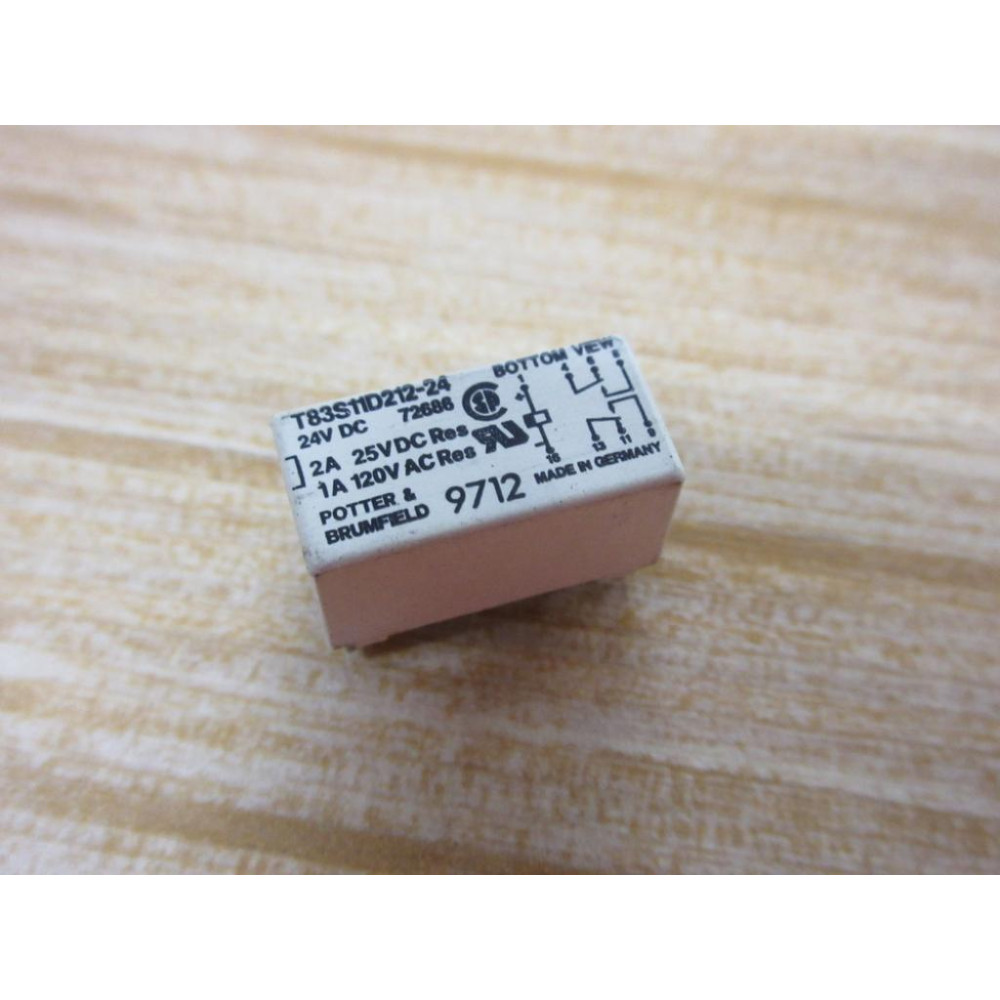 Potter & Brumfield T83S11D212-24 Relay 72686 - New No Box