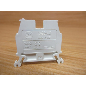 Allen Bradley 1492-W3 Terminal Blocks 1492W3 White 1492-W3W (Pack of 10) - New No Box