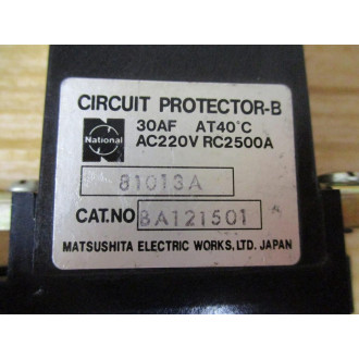 Matsushita BA121501 National Circuit Protector-B 5A, F-1 - New No Box