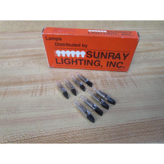 Sunray Lighting 552450 Miniature Automotive Bulb (Pack of 8)