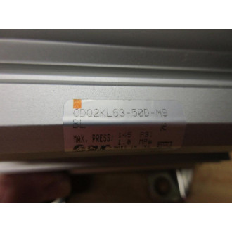 SMC CDQ2KL63-50D-M9BL Compact Cylinder CDQ2KL6350DM9BL WBracket - New No Box