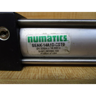 Numatics 5H2T-393360-100 Cylinder SEAK-14A1D-CST0 - Used