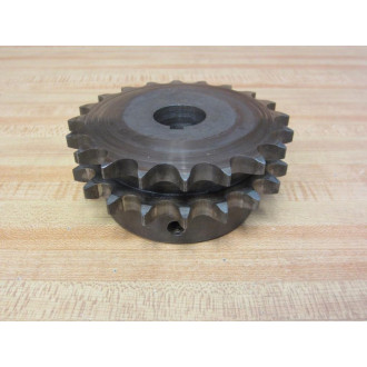 Morse B-520-2H Double Row Roller Chain Sprocket B5202H - New No Box