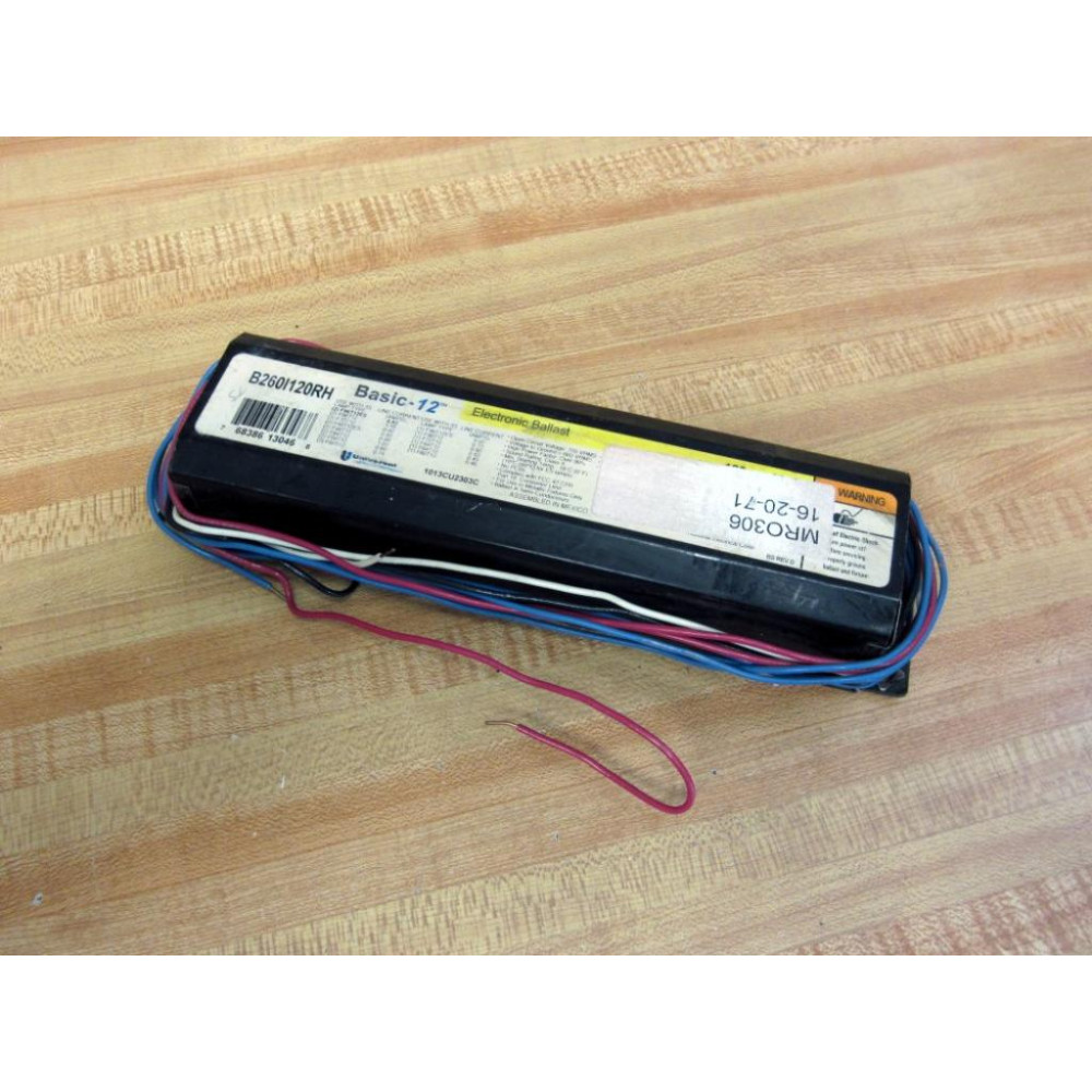 Universal Lighting B260I120RH Basic-12 Electronic Ballast - New No Box