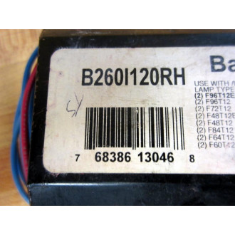 Universal Lighting B260I120RH Basic-12 Electronic Ballast - New No Box