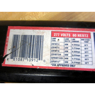 Advance Transformer V-2S40-1-TP Transformer Ballast V2S401TP - New No Box