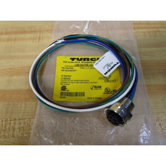 Turck RKF 50-0.5MNPT Actuator And Sensor Receptacle U-05432