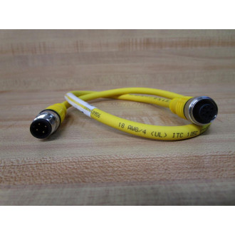 Turck RKC 4.4T-0.6-RSC 4.4TS3060 Actuator And Sensor Cordset U-35779