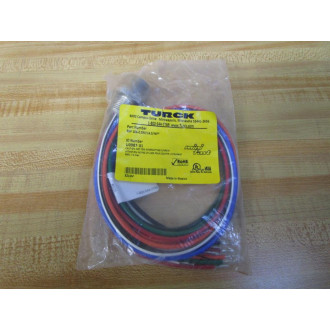 Turck RKF 106-0.5M14.5NPT Minifast Female Receptacle U0987-31