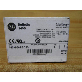 Allen Bradley 140M-D-PEC23 Rockwell Automation Connection Module