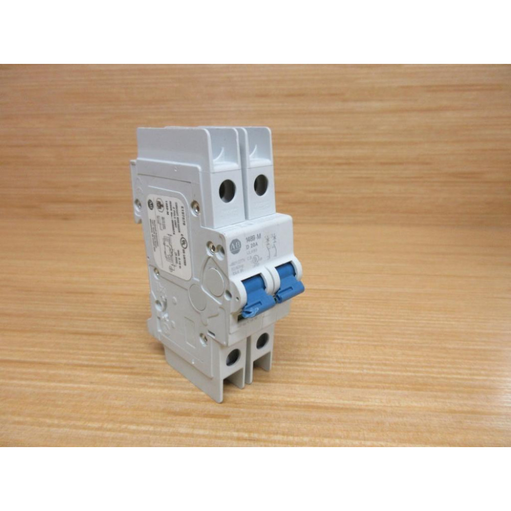 Allen Bradley 1489-M2D200 20A Circuit Breaker 1489M2D200 - Refurbished