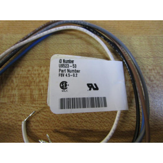 Turck FSV 4.5-0.2 Euro Fast Receptacle U9523-53