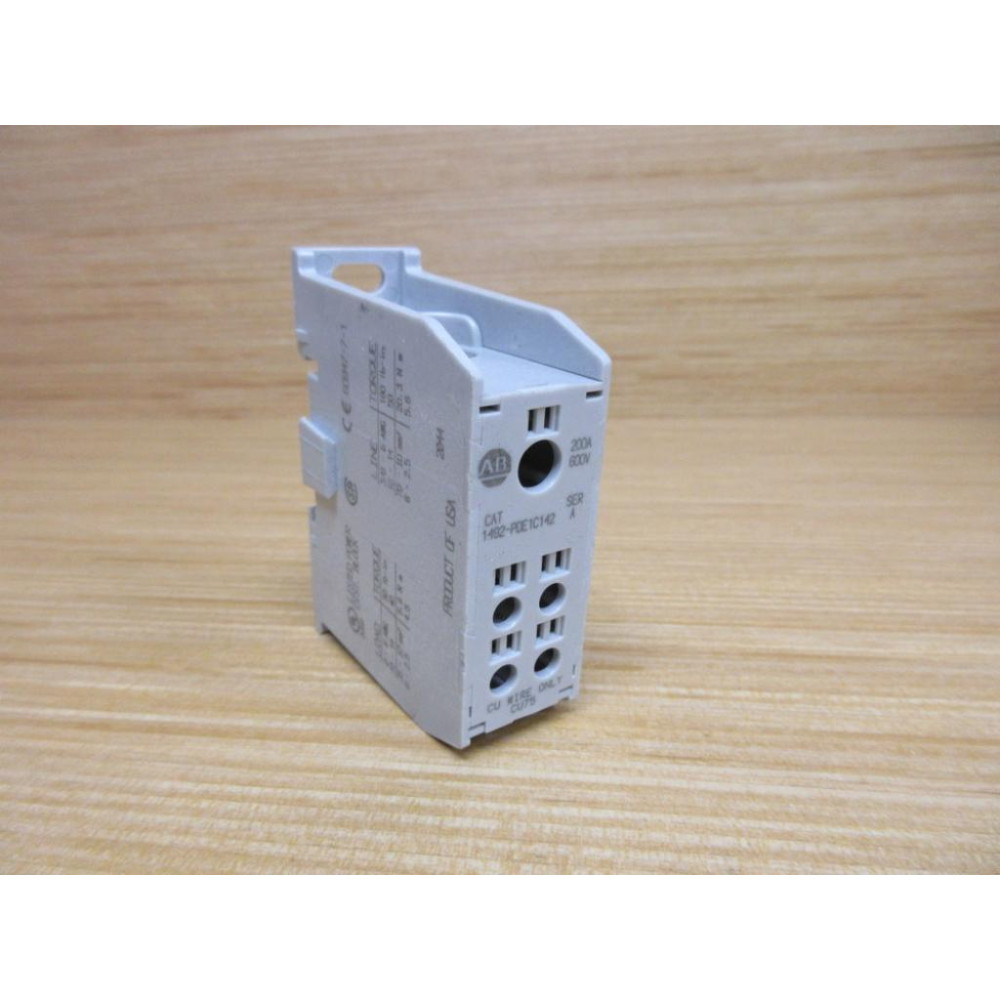Allen Bradley 1492-PDE1C142 Power Distribution Block 1492ODE1C142 - New No Box