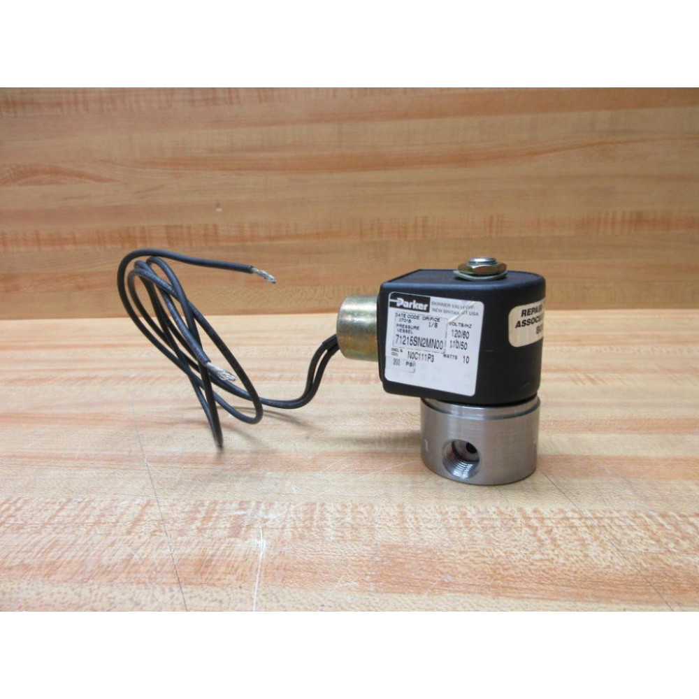 Honeywell 71215SN2MN00N0C111P3 Solenoid Valve PARKER - Used