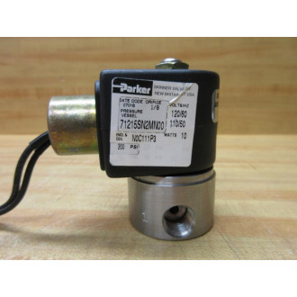 Honeywell 71215SN2MN00N0C111P3 Solenoid Valve PARKER - Used