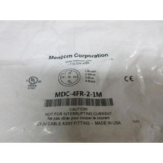 Mencom MDC-4FR-2-1M Receptacle MDC4FR21M