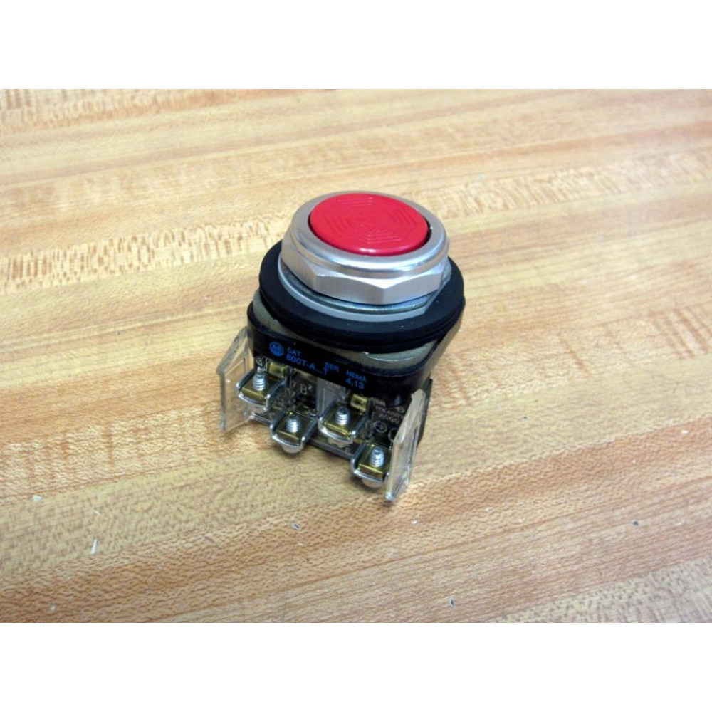 Allen Bradley 800T-A3A Orange Button 800TA3A w800T-XA1 Red - New No Box