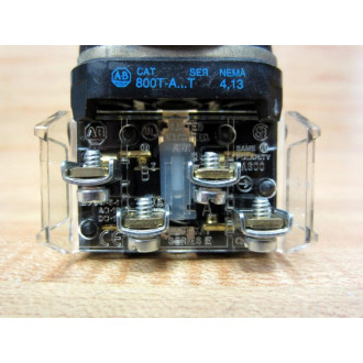 Allen Bradley 800T-A3A Orange Button 800TA3A w800T-XA1 Red - New No Box