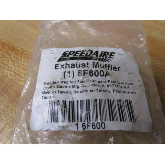 Speedaire 6F600A Exhaust Muffler 6F600 (Pack of 4)
