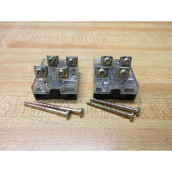 Reny 600V-6A Contact Block 600V6A (Pack of 2) - Used