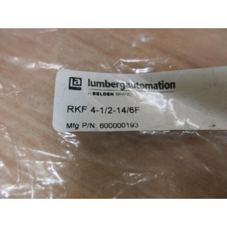 Lumberg RKF 4-12-146F Belden Receptacle 600000193