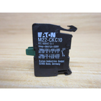 Eaton Moeller M22-CKC10 Contact Block M22CKC10