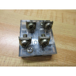 Reny 600V-6A Contact Block 600V6A (Pack of 2) - Used