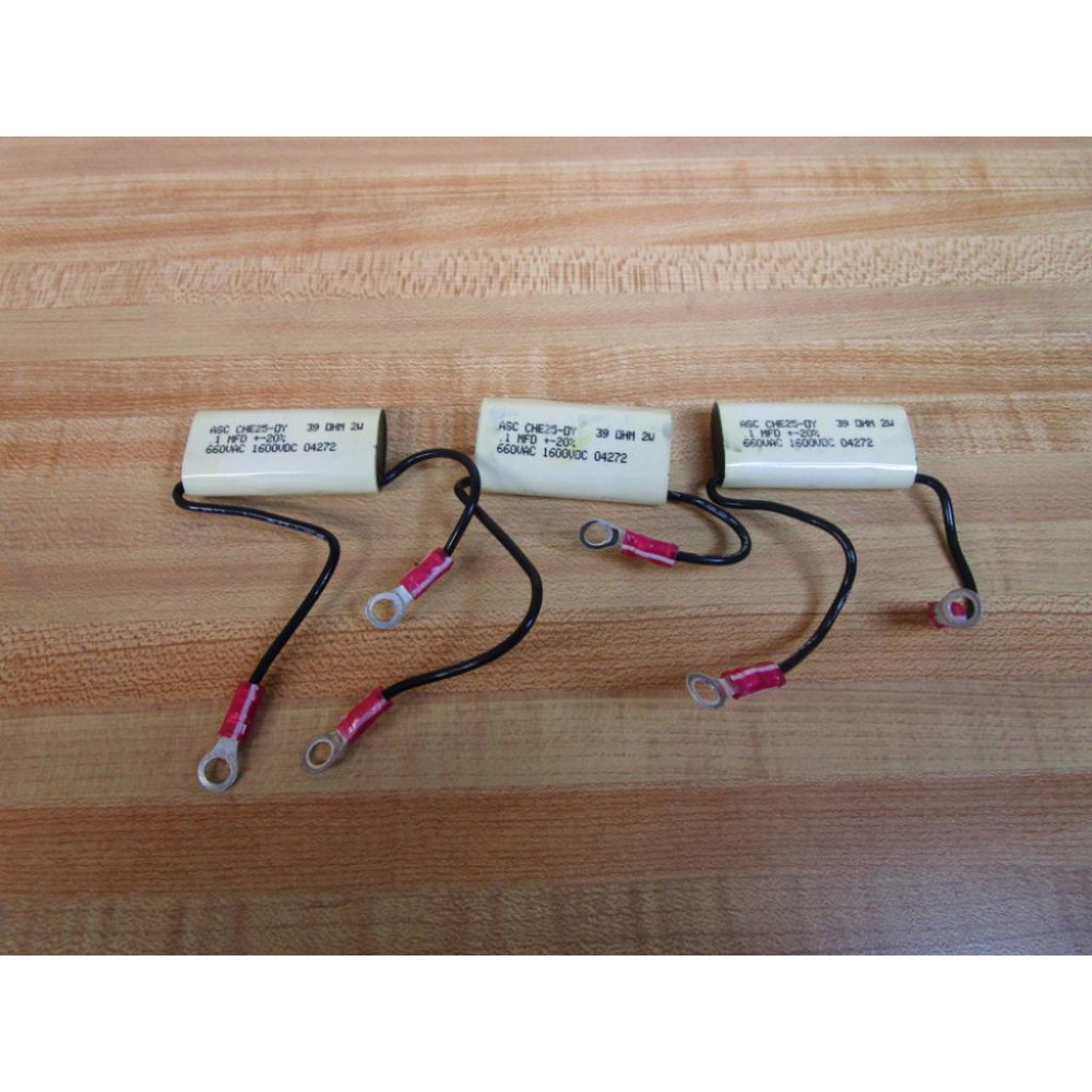 ASC ASC CHE25-OY Capacitor CHE25-OY (Pack of 3) - Used