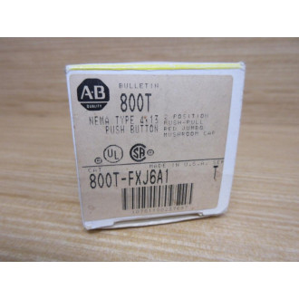 Allen Bradley 800TC-FXJ6A1 Push Button Ser. T