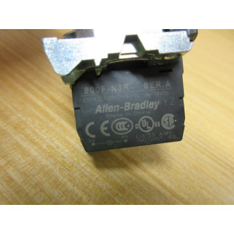 Allen Bradley 800FM-LMT44 Button W800F-X10,800F-N3R,800F-ALM - New No Box