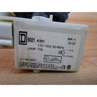 Square D 9001 KM1 Light Module Series H - New No Box