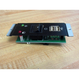 WNDVR-U00001-PB-00 Power Board wFace Plate WNDVRU00001PB00 - Used