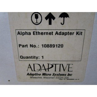 Adaptive Micro Systems 10889120 Alpha Ethernet Adapter Software Kit - New No Box