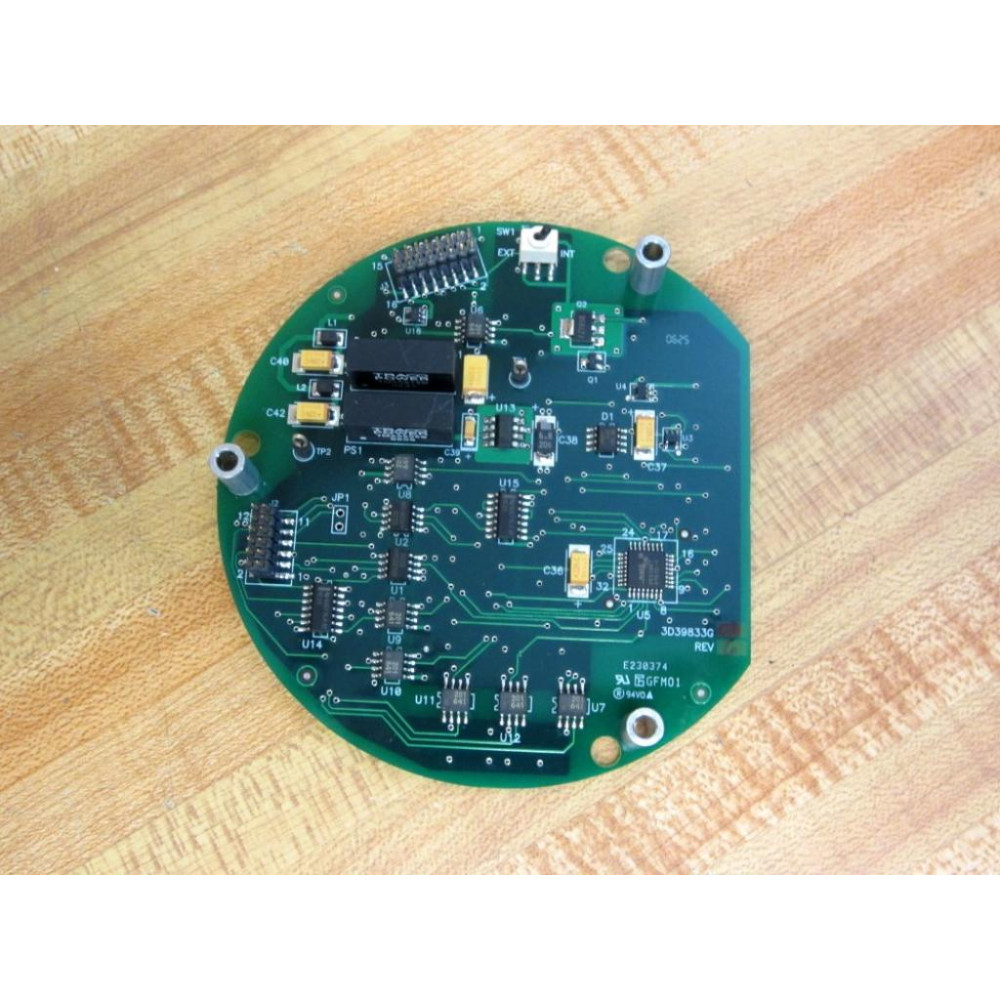 Rosemount Analytical 3D39833G01 Transmitter PCB Assy 3D39832H01 - Used
