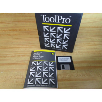 Kennametal 1.2 Tool Pro Software Grade Application Advisor - Used