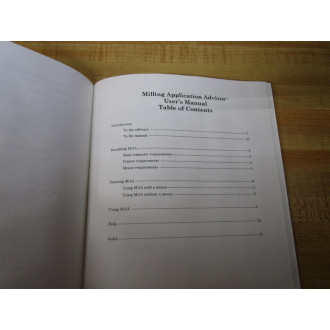 Kennametal 1.2 Tool Pro Software Grade Application Advisor - Used
