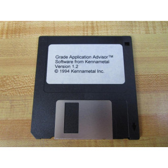 Kennametal 1.2 Tool Pro Software Grade Application Advisor - Used