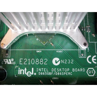 Intel D865GBFD865PERC Mother Board mPGA478  Socket - Used
