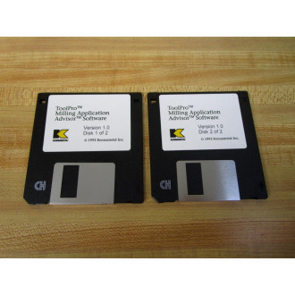 Kennametal 1.0 Tool Pro Software Milling Application Advisor - Used