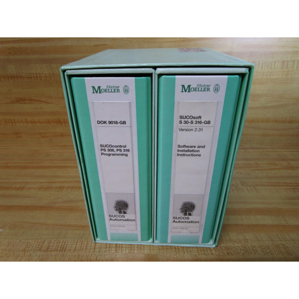 KlocknerMoeller S30-S316-GB SUCOsoft Software and Instructions